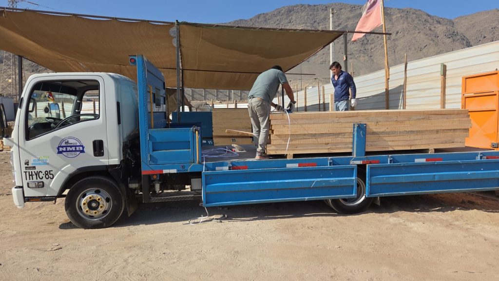 Transporte de madera en Antofagasta